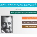 آموزش تصویری نقاط عطف و رسم نمودار تابع استاد عبدالرضا منتظری